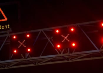 M6 closed after serious crash