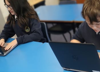 NDA donates 45 laptops to help pupils study remotely