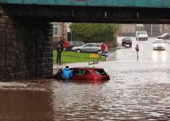 Schools and roads closed after flooding in Cumbria