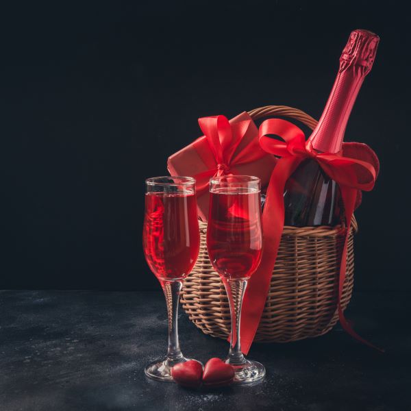 Cumbria Constabulary’s Cyber and Digital Crime Unit are warning people to spot the signs of romance fraud – so they don’t become a victim this Valentine’s Day. Pictured is a Valentine's Day bottle of fizz