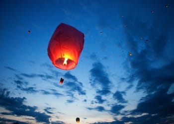 Eden bans the release of sky lanterns and balloons