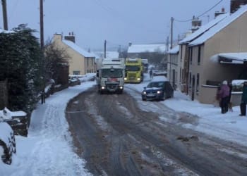 Public advised not to travel in Cumbria after heavy snow