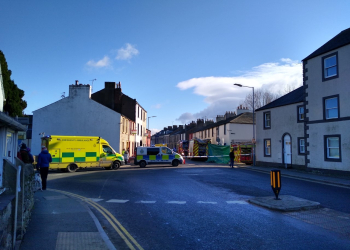 Emergency services dealing with incident in Cockermouth