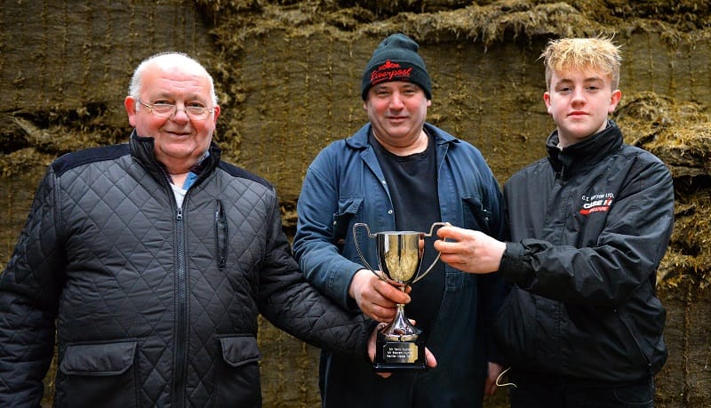 L-R: Tony, Steven and Harry Hunter.