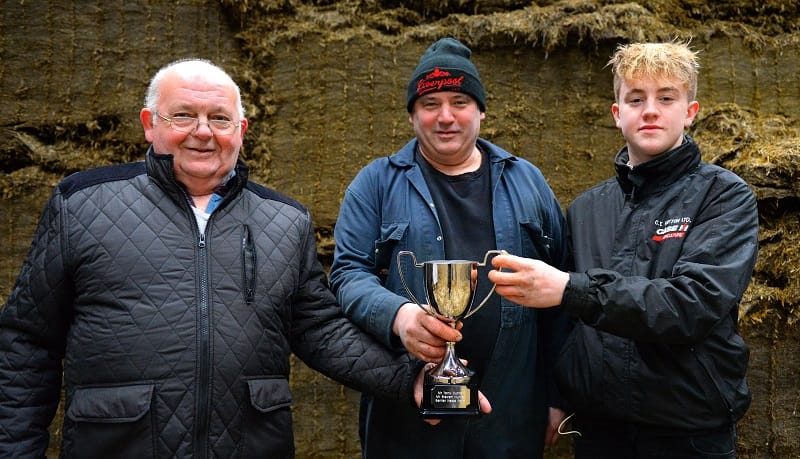 L-R: Tony, Steven and Harry Hunter. 