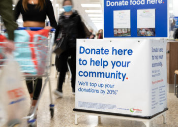 Tesco shoppers can donate food items to help local people