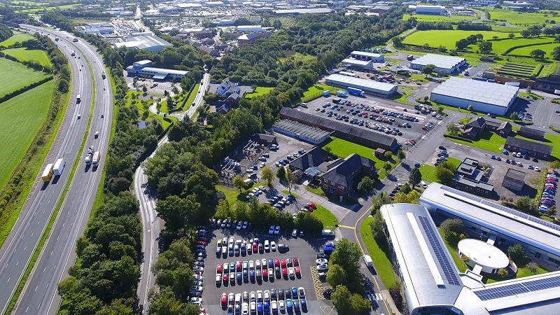 A start-up has received a £5,000 grant to open a depot on Carlisle's Kingmoor Park (pictured)