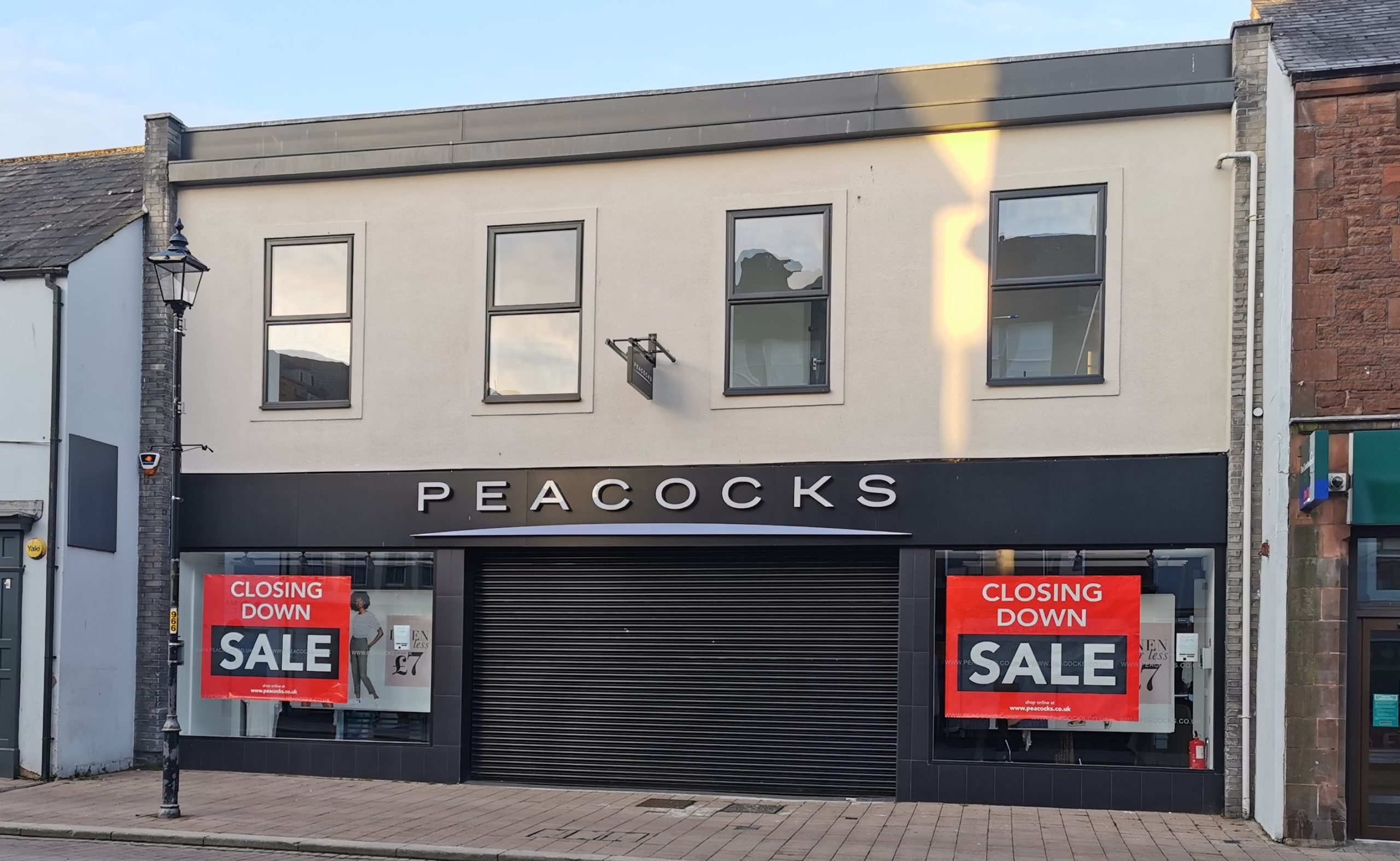 Peacocks chain saved but future of Cumbrian stores still hang in