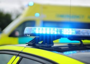 Man in 60s in critical condition after crash