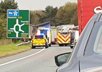Man in 60s taken to hospital in seriously ill condition after A66 Penrith crash