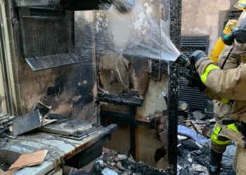 Person taken to hospital after house fire in Newbiggin