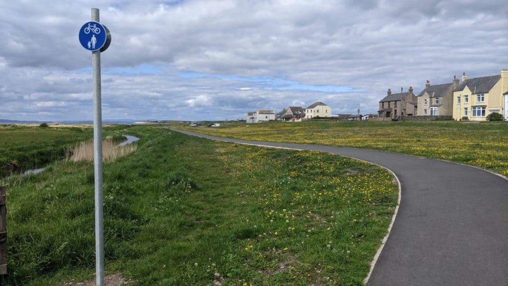 Allonby to Silloth cycleway