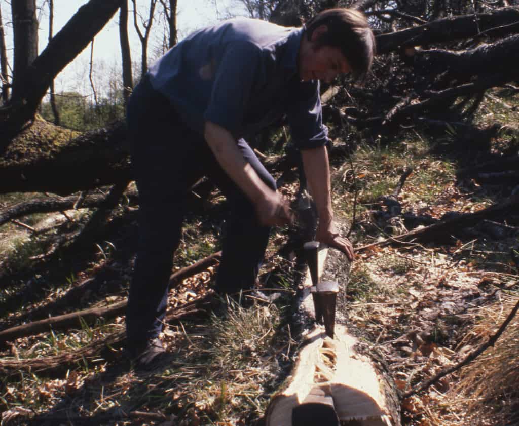 David Nash, Grizedale, 1978. Courtesy of David Nash