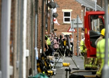 Fire crews tackle blaze involving five terraced Carlisle homes