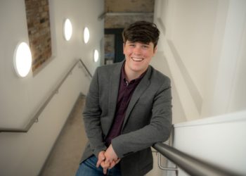 Teen entrepreneur opens his first office