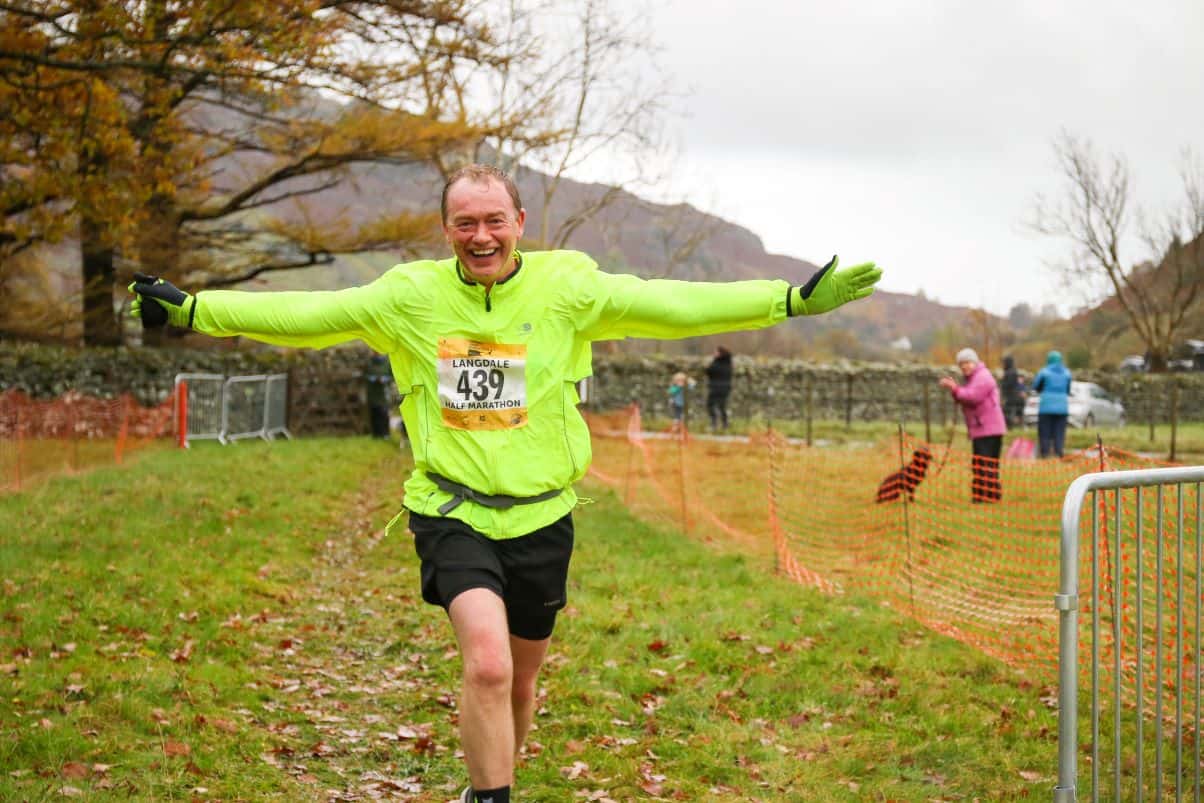 Tim Farron at Langdale Road Races in 2020