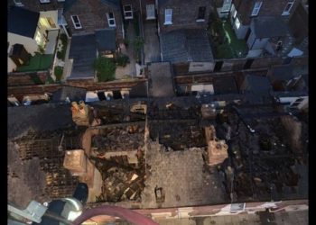 Linton Street fire Picture: Carlisle East Fire Station