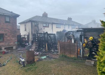 Two casualties rescued from building after large Carlisle fire