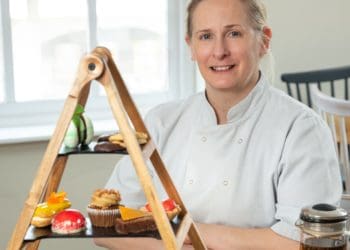 New pastry chef, Paula Murchison, who has joined The Wild Strawberry, Keswick