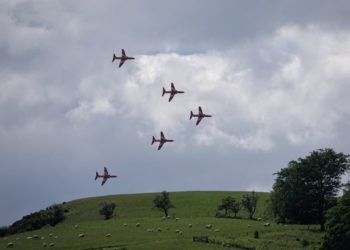 Red Arrows across Cumbria: Your photos and videos