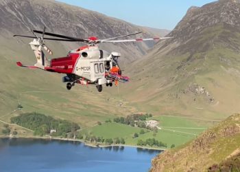 Rescue helicopter avoids ‘disaster’ with drone during Lake District callout
