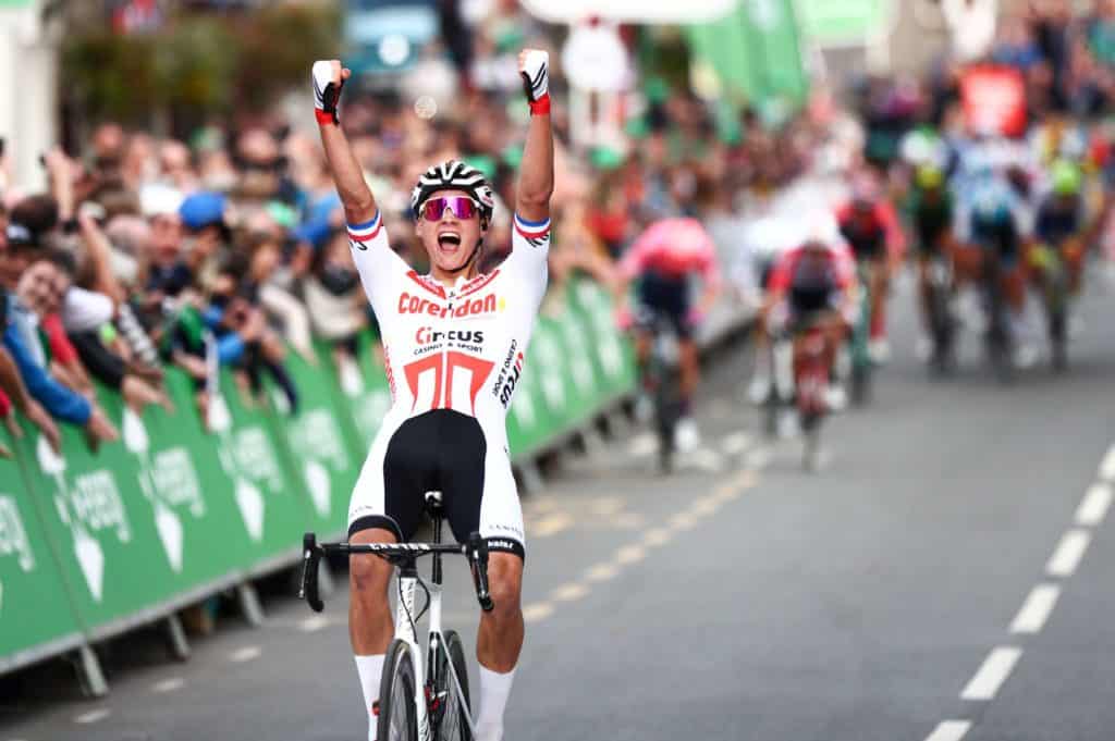 2019 Tour of Britain champion Mathieu van der Poel