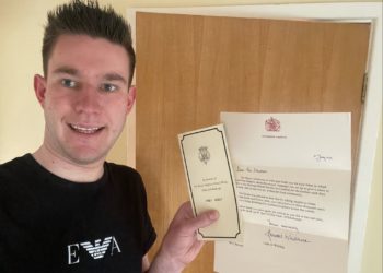 Penrith man receives letter of congratulations from the Queen