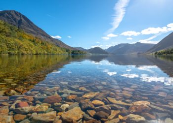 Emergency services dealing with Crummock Water incident