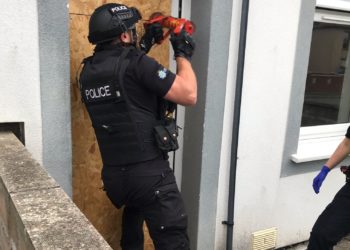 Police raid property and arrest four in West Cumbria