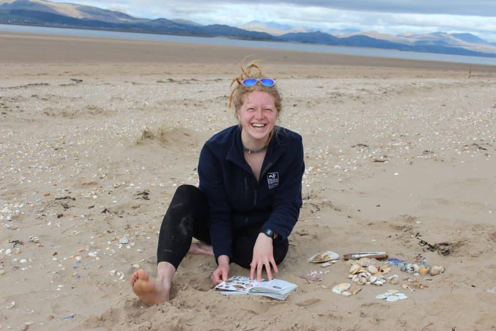 Lucy Mather at Sandscale Hawes on the Duddon Estuary, Cumbria Picture: Cumbria Wildlife Trust