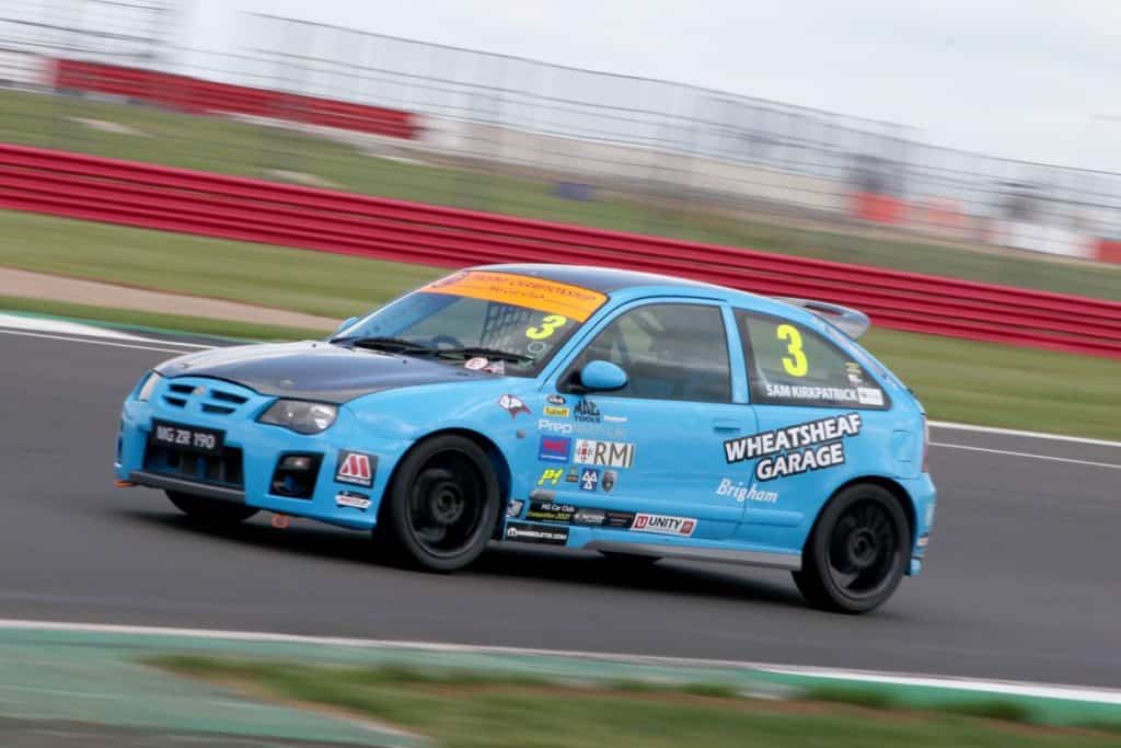 Sam Kirkpatrick in ZR at Donington