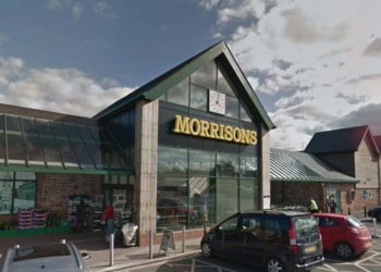 Mercedes damaged at Morrisons car park