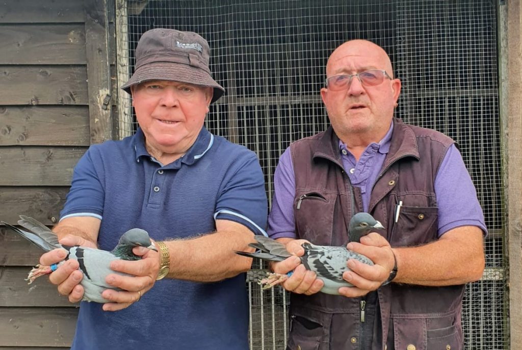 Billy Waddington and Phil Taylor