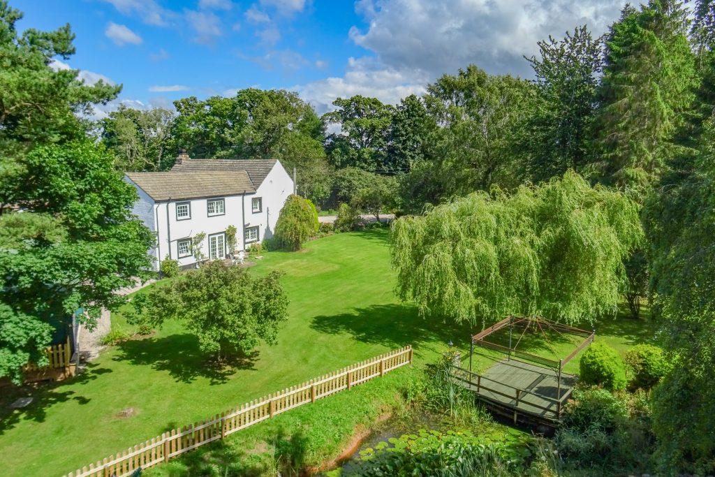 An 18th-century farmhouse has been put on the market with a guide price of £1,275,000. 