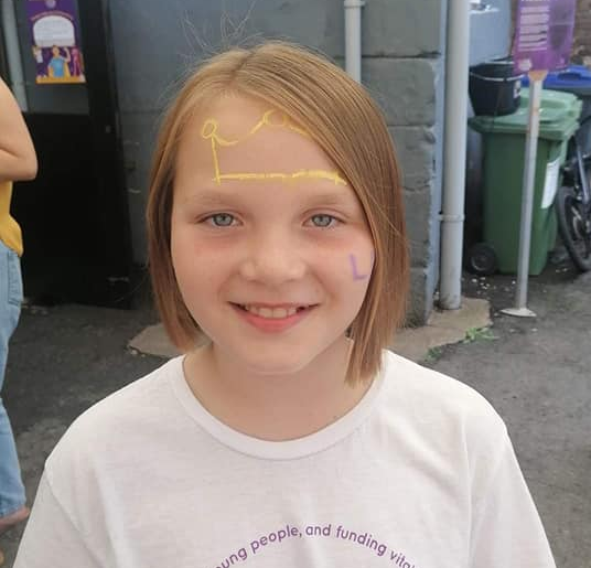 A 10-year-old girl has cut 12 inches off her hair after being inspired by her friend's grandmother's cancer diagnosis plus the loss of her uncle.