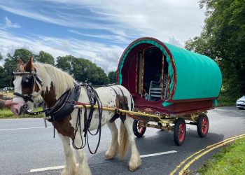 Appleby Horse Fair migration through South Lakeland begins