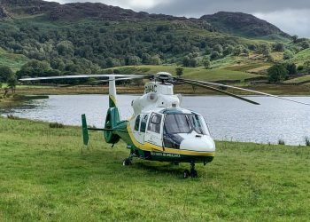 Air ambulance and mountain rescue team called to aid of 70-year-old