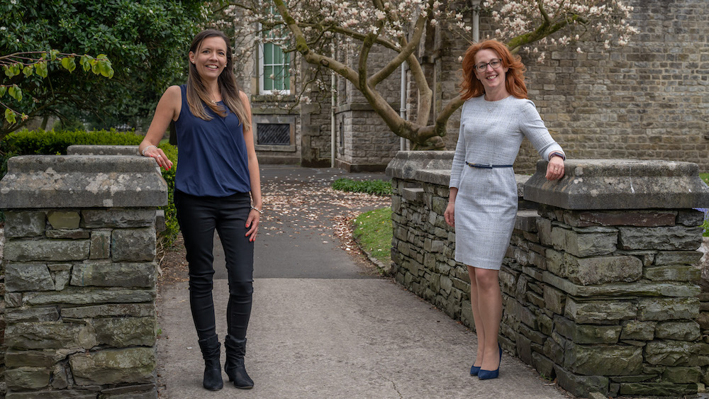 Moore Wealth financial advisers Jacqui Shaw and Joanne Moore 