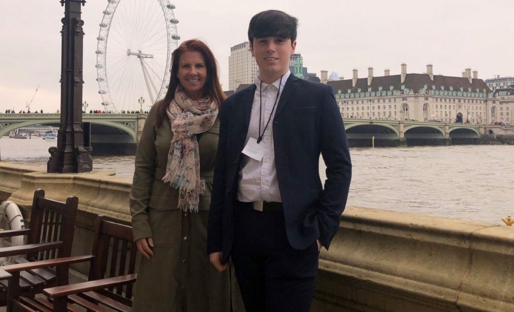 Oliver Hodgson and Trudy Harrison