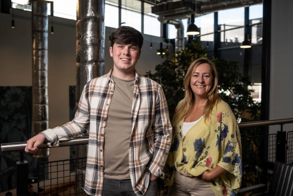 Oliver Hodgson and Andrea Winders