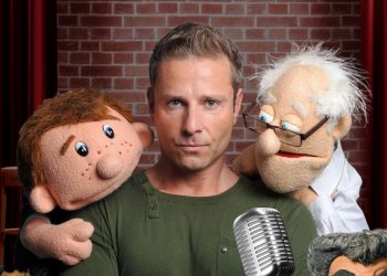Paul Zerdin and his puppets