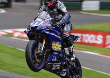 Cumbrian rider Perie still in running after crash