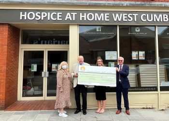A vital West Cumbrian charity has received a generous grant of £13,000.