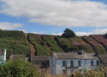 Parton landslip: Pupils ‘unlikely’ to return to classroom in September and road closure remains in place