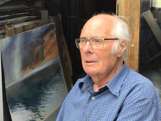 Artist Donald Wilkinson was born in Keswick and studied at Carlisle College of Art from 1953-1957 and then at the Royal College of Art, 1959-62, where he was awarded the Andrew J. Lloyd scholarship for landscape. 