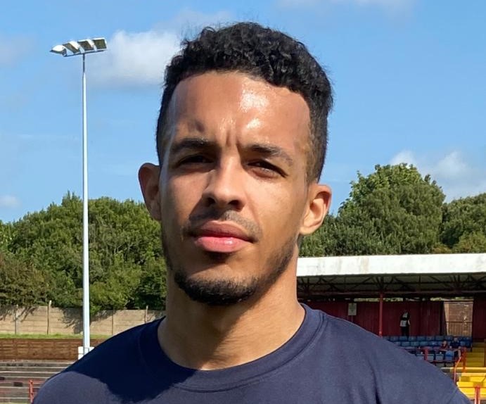 Workington Reds defender Kyle Harrison