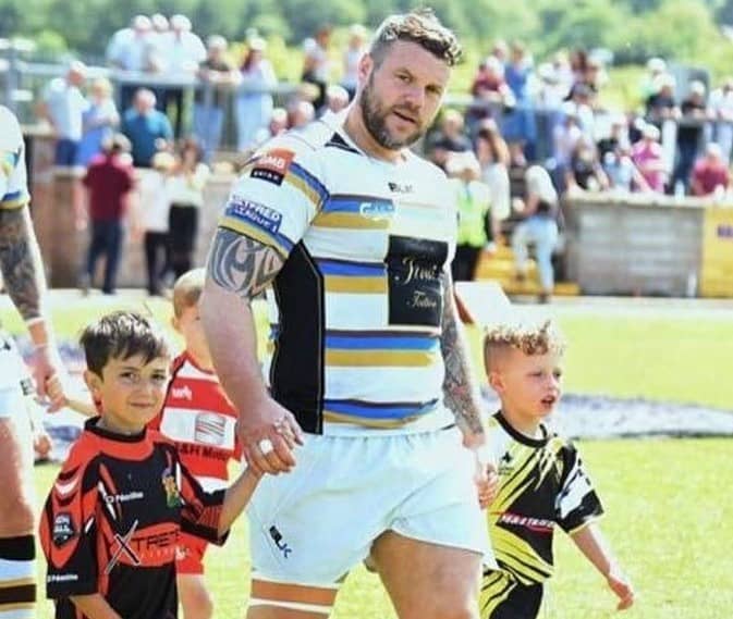Whitehaven’s club captain Marc Shackley