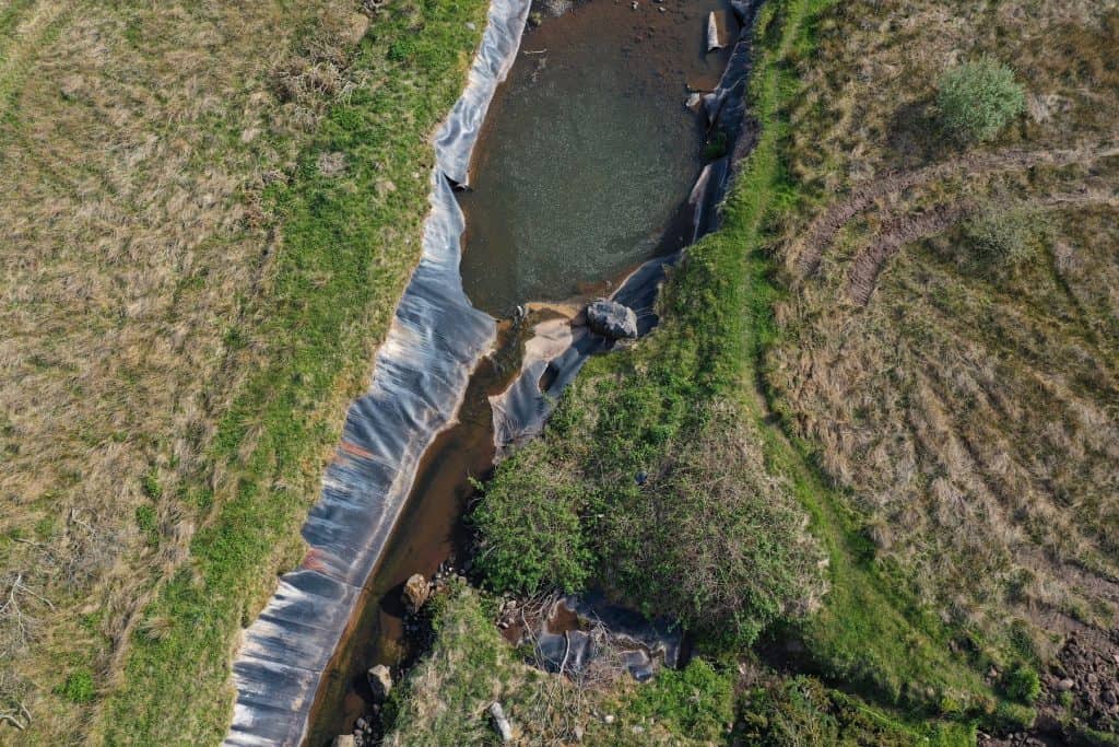 A major project to remove a 2.5km plastic liner from the River Keekle near Whitehaven has been shortlisted for a prestigious national prize.