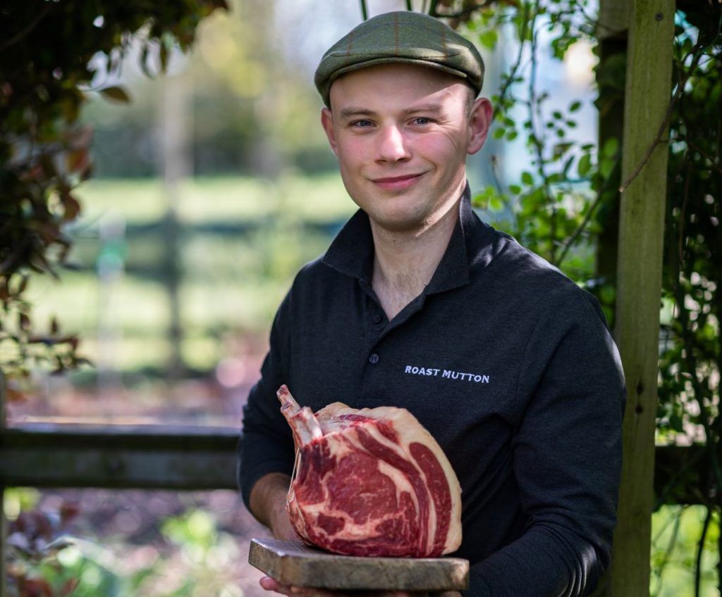 Robert Unwin butcher & owner of Roast Mutton, Kendal