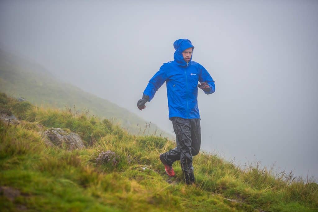 Former GB triathlete Huw Jack Brassington, who lives in Cockermouth, in treacherous conditions as he took on the gruelling Paddy Buckley Round, otherwise known as the Welsh Classical Round